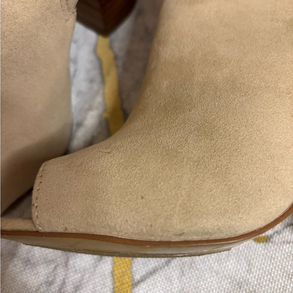 Aldo open toe sling back booties; nice, classy, and comfortable; inside zipper - Picture 2 of 16